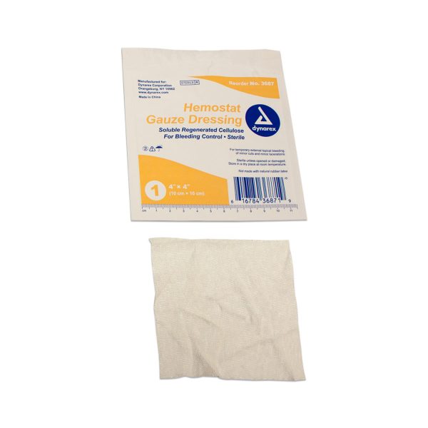 4″ x 4″ Hemostat Dressing