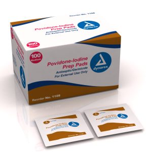 PVP Iodine Prep Pads