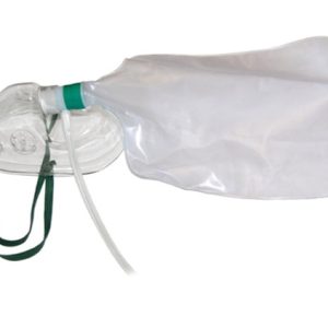 Hudson Pediatric Elongated High Concentration O2 Mask with 7' Tubing