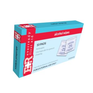 Ever Ready First Aid Alcohol Wipes -10 Pads
