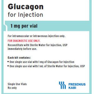 GlucaGen (glucagon) for Injection - 1mg Vial