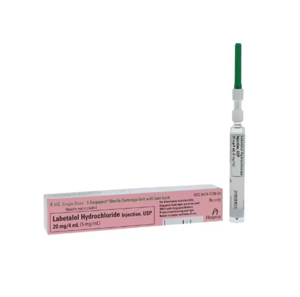 Labetalol Hydrochloride Injection, USP, 20 MG/ 4ML