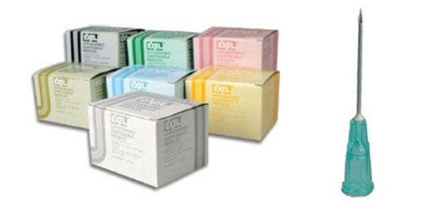 Exel Hypodermic Needles 20G X 1", Box of 100