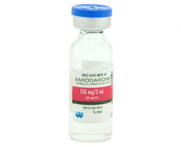 Amiodarone Hydrochloride Injection, USP 150mg/ml - 3ml Vial