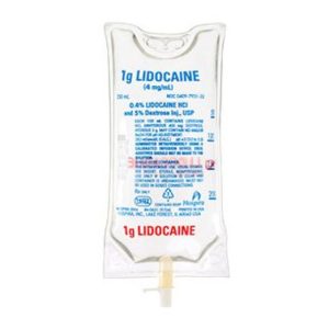 Lidocaine HCl 0.4% with Dextrose 5% Injection, USP 4mg/mL - 250mL Bag