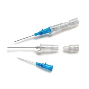 Introcan Safety IV Catheter, Straight, FEP - 20g x 1 1/4"