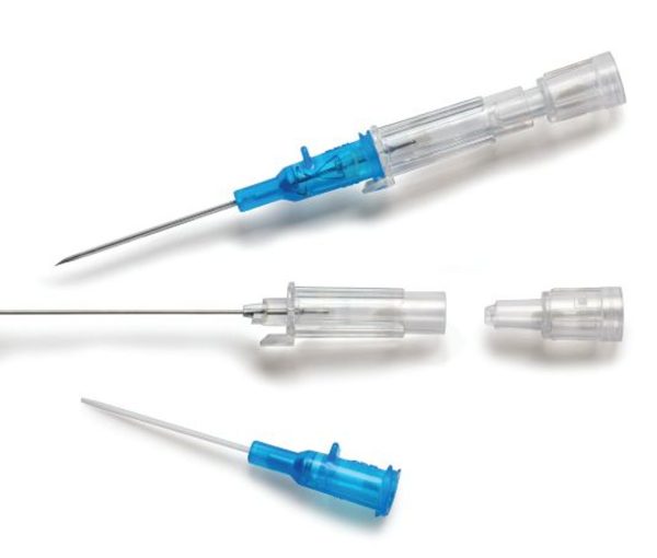 Introcan Safety IV Catheter FEP 16G x 1 1/4" (Straight)