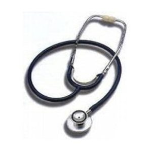 Dixie Pediatric Dual Head Stethoscope - Black