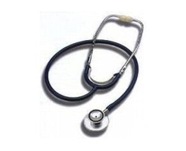 Dixie Pediatric Dual Head Stethoscope - Black