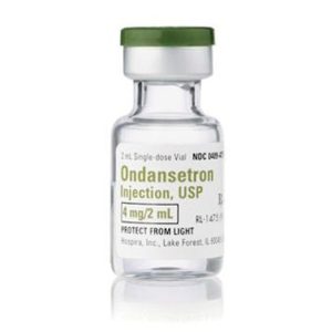 Ondansetron Injection (Zofran), USP, 4mg / 2mL