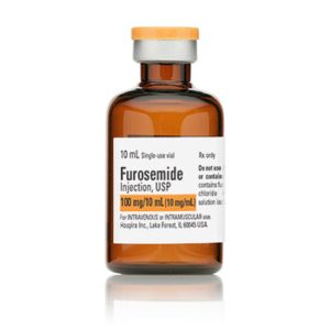 Furosemide (Lasix) 100mg/ml - 10ml Vial