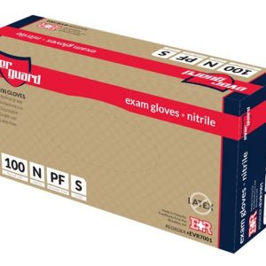 EverGuard Exam Gloves, Nitrile, Large Box of 100