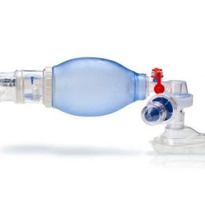 Lifesaver Manual BVM Respirator with Mask & Peep Valve, Pediatric, Case/6