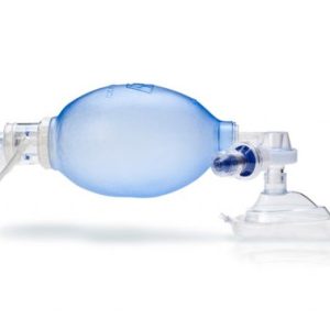 Lifesaver Manual BVM Respirator with Mask & Peep Valve, Adult, Case/6