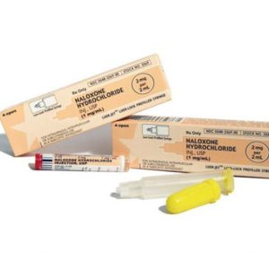 Naloxone HCl Injection, USP 1mg/mL - 2mL Luer Jet Syringe
