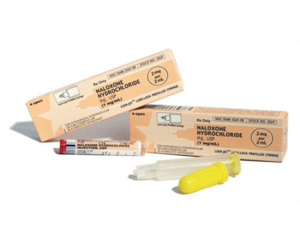Naloxone HCl Injection, USP 1mg/mL - 2mL Luer Jet Syringe