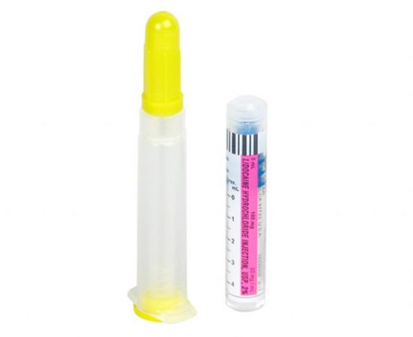 Lidocaine HCL Injection, USP, 2%, 5 mL