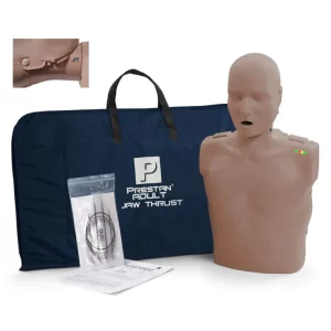 PRESTAN ADULT JAW THRUST MANIKIN WITH CPR FEEDBACK