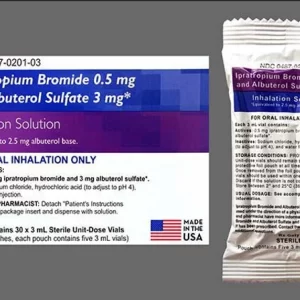 Ipratropium 0.5mg/3mg per 3ml (duoneb) sol 30x3ml