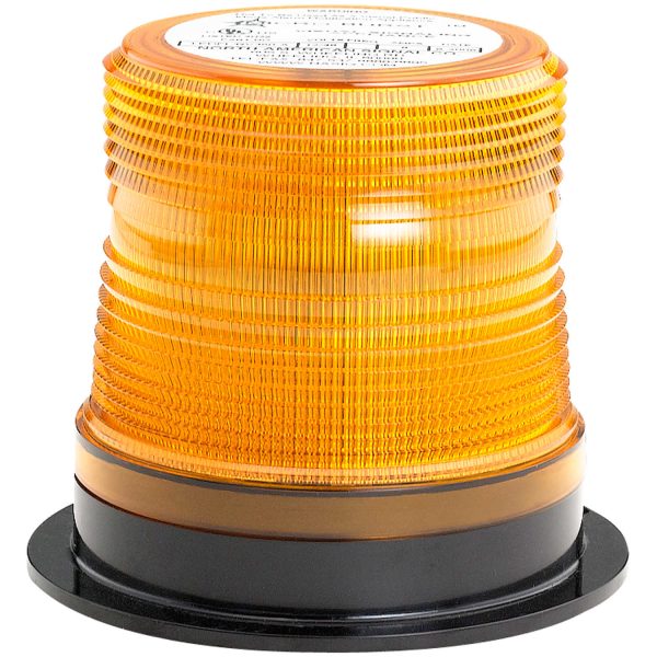 North American Signal Company 350 Series Quad-Flash Micro-Burst™ Strobe Light with Amber Dome