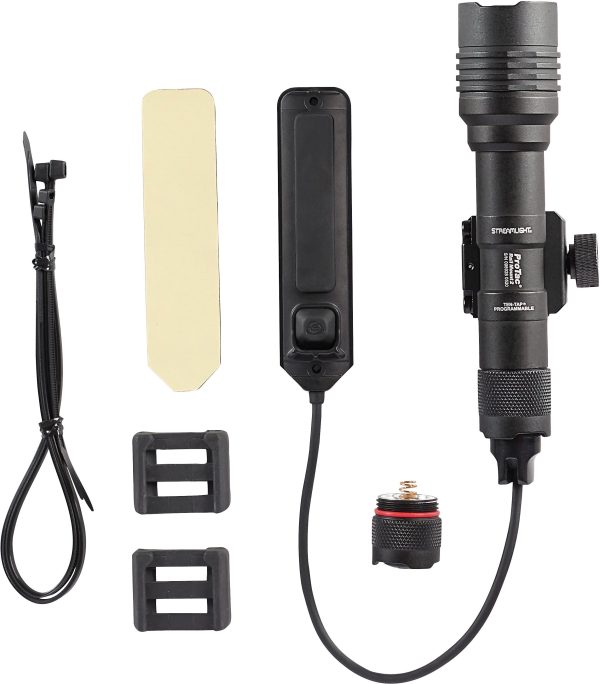 Black, Weapon-Mounted Flashlight
